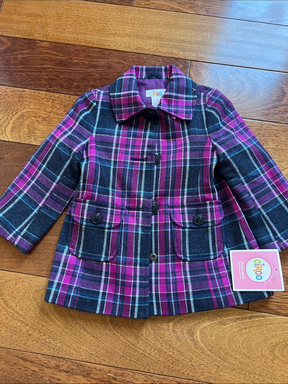 Circo Dressy Plaid Jacket, girls 2T